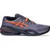 Fashion Asics Gel-Resolution X - Greyish Purple and Nova Orange