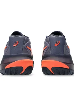 Fashion Asics Gel-Resolution X - Greyish Purple and Nova Orange