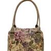 New Kapital Gobelin Flower FARGO Bag (Small) - Sandbeige