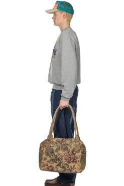 New Kapital Gobelin Flower FARGO Bag (Small) - Sandbeige