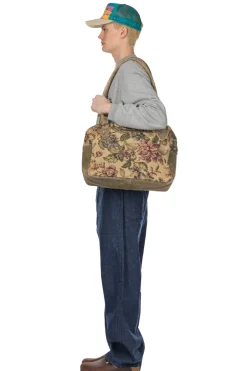New Kapital Gobelin Flower FARGO Bag (Small) - Sandbeige
