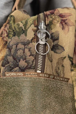 New Kapital Gobelin Flower FARGO Bag (Small) - Sandbeige
