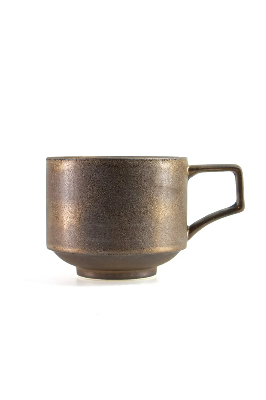 Clearance Nishitomi Pottery Gold Mud Mug