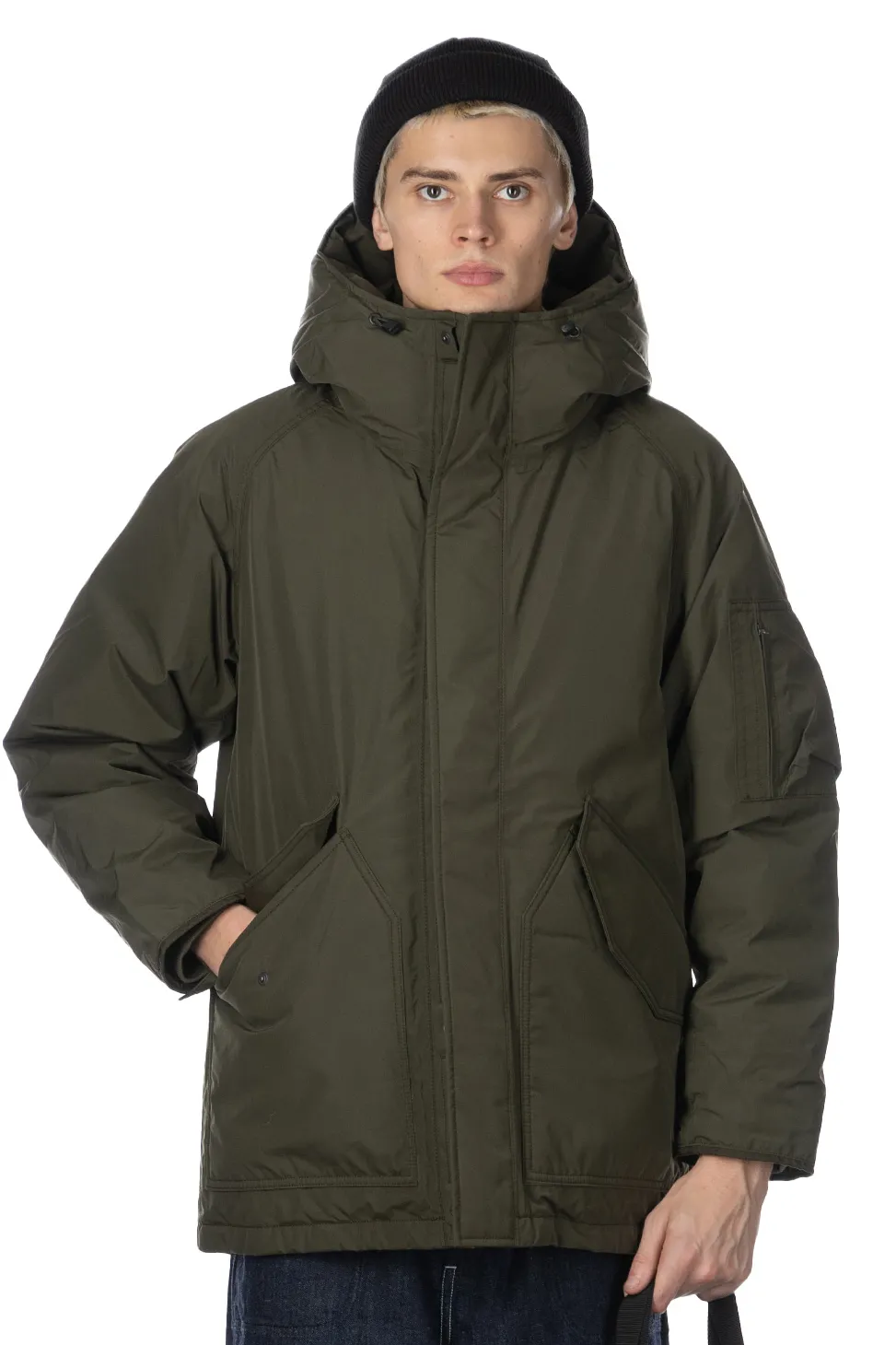 Online Nanamica GORE-TEX Down Coat - Khaki Green