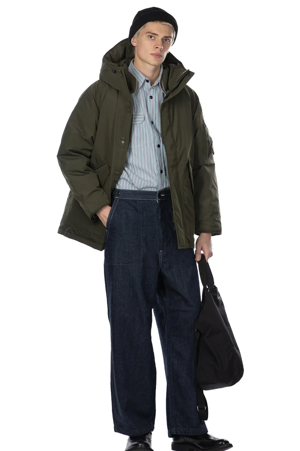 Online Nanamica GORE-TEX Down Coat - Khaki Green