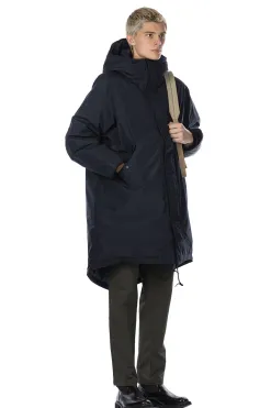 Best Nanamica GORE-TEX Long Down Coat - Navy
