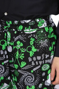 Online Junya Watanabe MAN Graphic-print Cotton Shorts