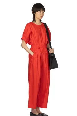 Discount nicholson & nicholson HAKAMA-POPLIN Pants - Red