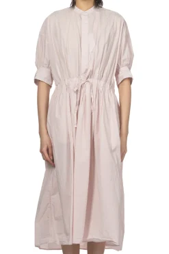 Online TOUJOURS Half Bishop Sleeve String Dress - Shell Pink