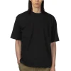 Sale Manual Alphabet Half Sleeve Eco Tee - Black