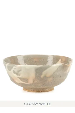 Fashion KISENYOU Ceramics Handcrafted Bowl with Spout - In 3 Choices