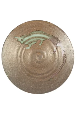 Hot KISENYOU Ceramics Handcrafted Plate Brown