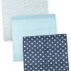 Clearance Mino Washi Handkerchief - 52 x 52cm - Kyoto Blue - 3 Choices