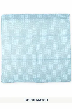 Clearance Mino Washi Handkerchief - 52 x 52cm - Kyoto Blue - 3 Choices