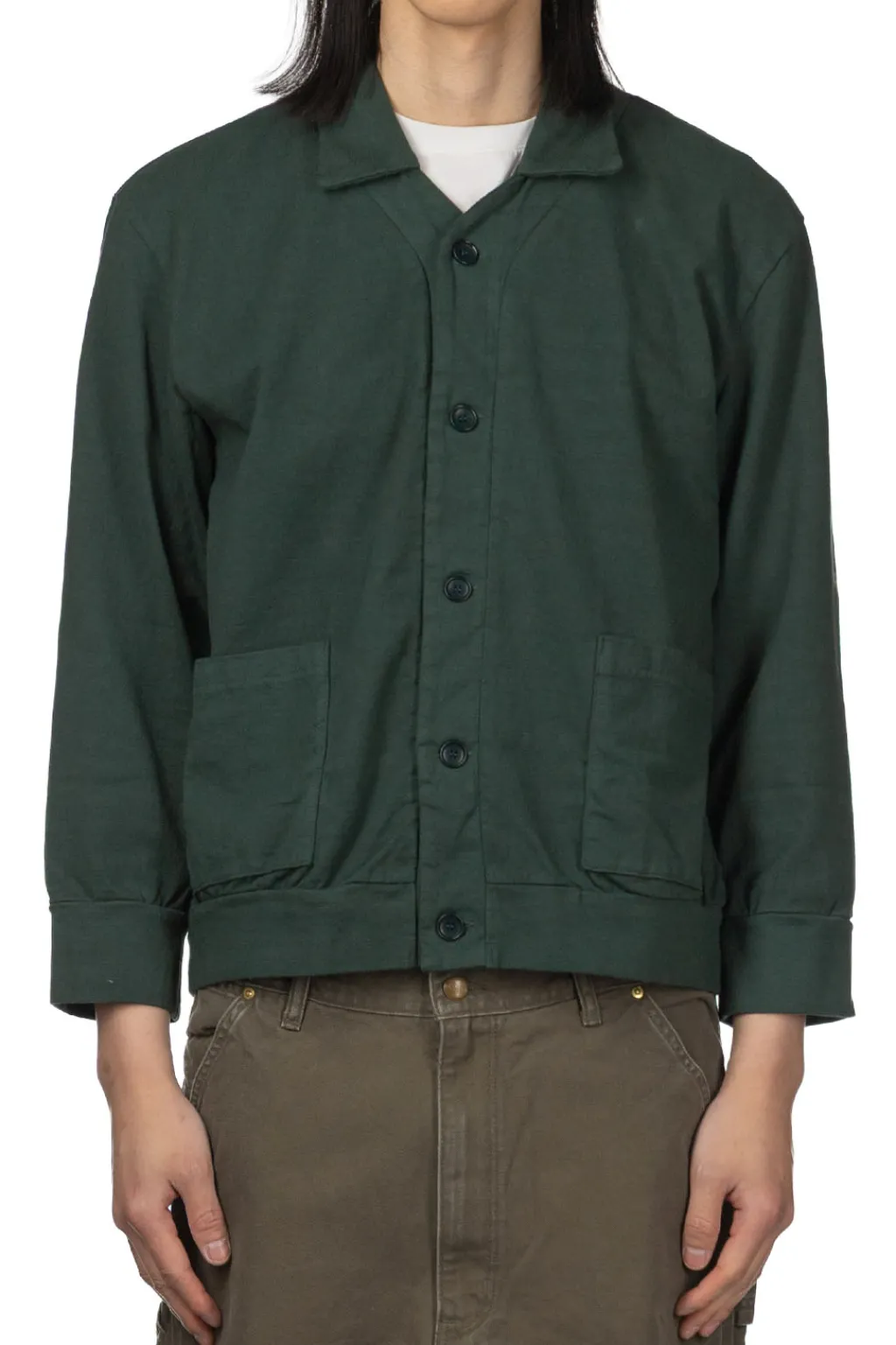 Online Tigre Brocante Hard Jersey Old School Skipper Cardigan - Green
