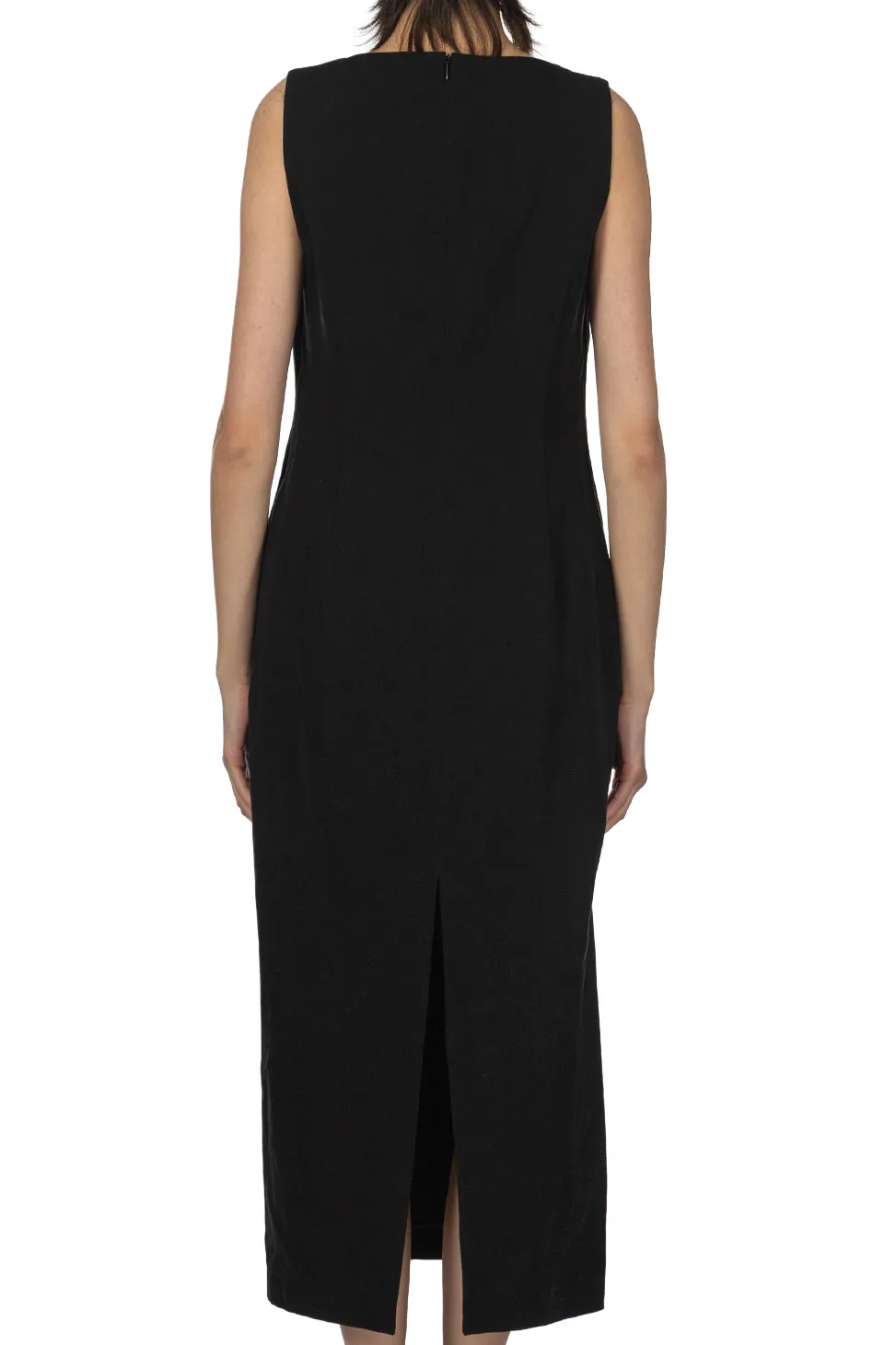 Best AURALEE Hard Twist Cotton Linen Garardine Dress - Black