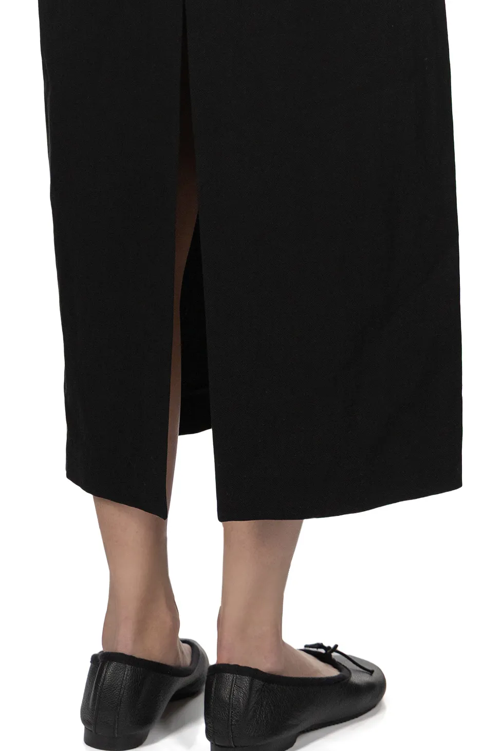 Best AURALEE Hard Twist Cotton Linen Garardine Dress - Black