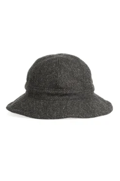 Discount OrSlow Harris Tweed Hat - Black