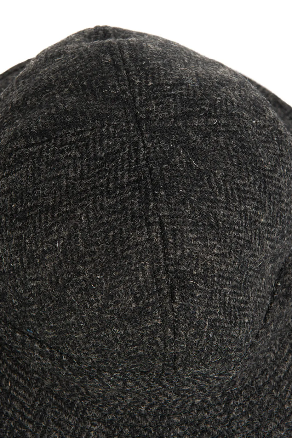 Clearance OrSlow Harris Tweed Hat - Black