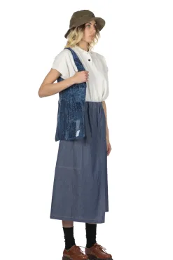 Fashion nicholson & nicholson HEART-DENIM Skirt - Blue