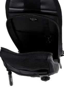 Outlet Porter Yoshida Heat - Sling Shoulder Bag - Black