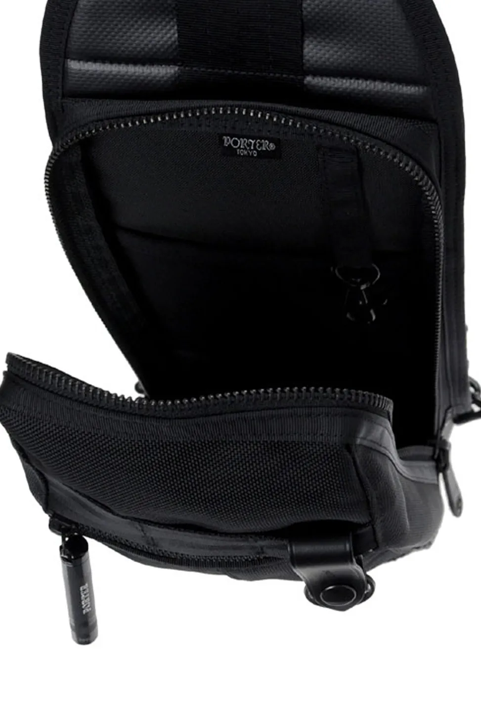Outlet Porter Yoshida Heat - Sling Shoulder Bag - Black