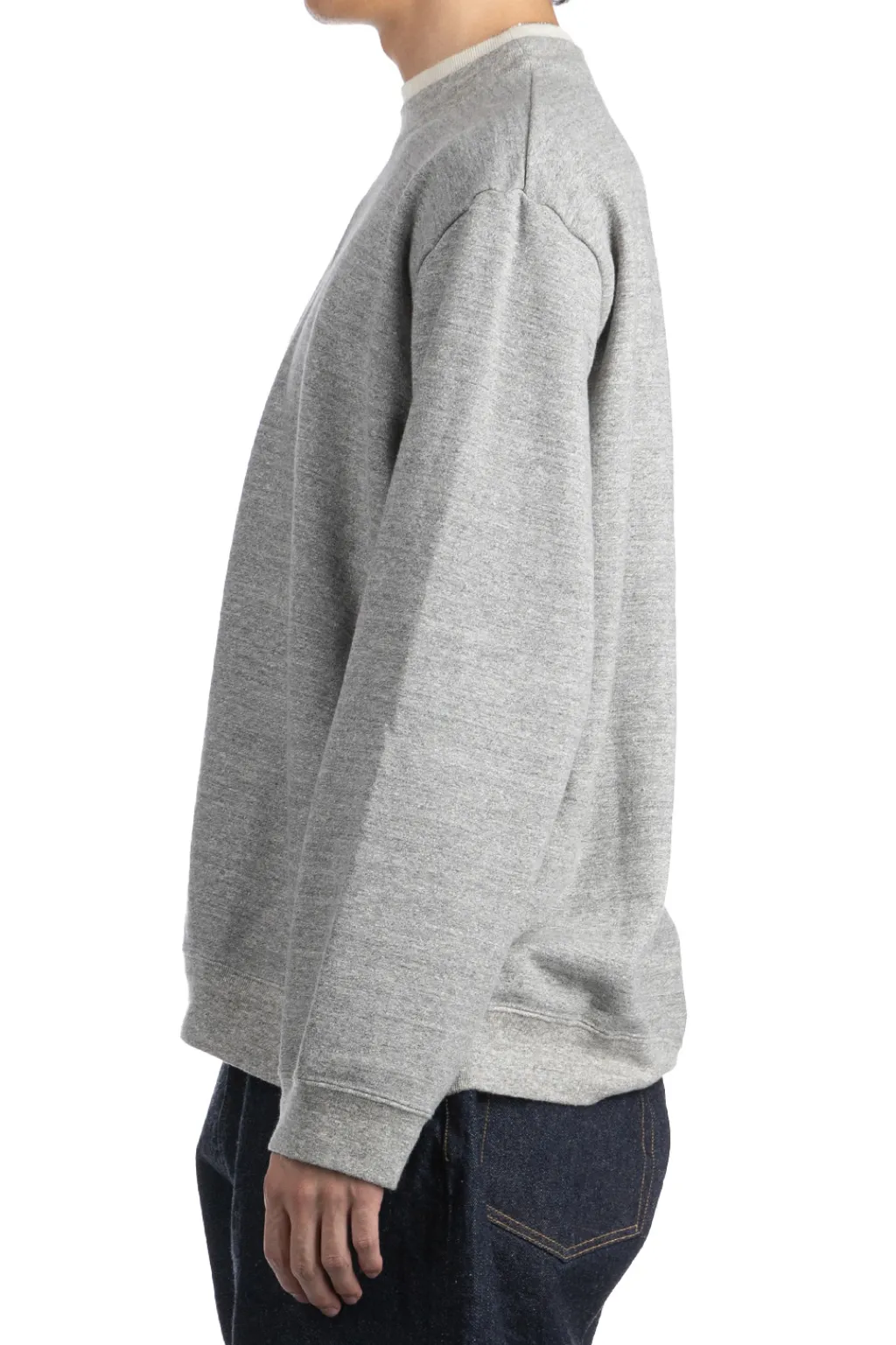Outlet Tigre Brocante Heather W Sticked Sweater - Grey