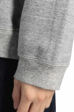 Outlet Tigre Brocante Heather W Sticked Sweater - Grey