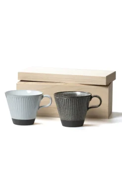 Outlet Mino Pottery Hidamari Natural Cup - Set of 2