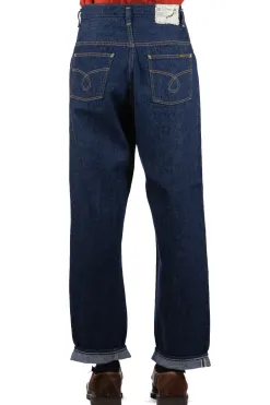 New OrSlow High Rise Denim Pants - One Wash