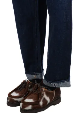 New OrSlow High Rise Denim Pants - One Wash
