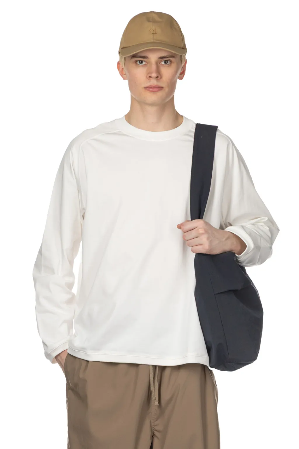 Hot Still by Hand High Twist Long Sleeve - White