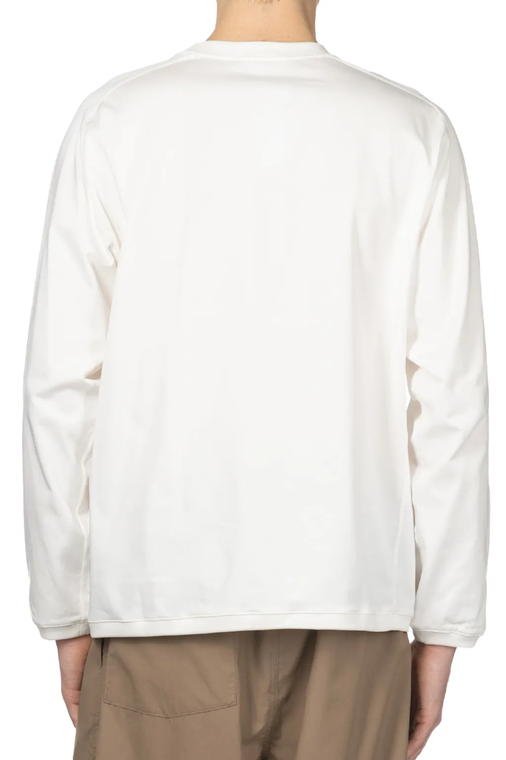 Hot Still by Hand High Twist Long Sleeve - White