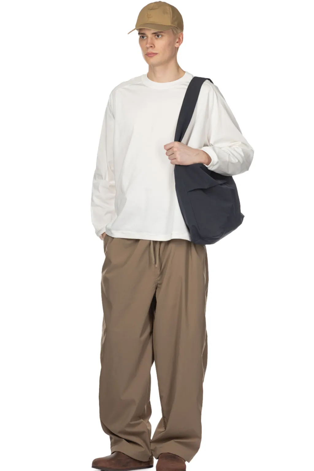 Hot Still by Hand High Twist Long Sleeve - White