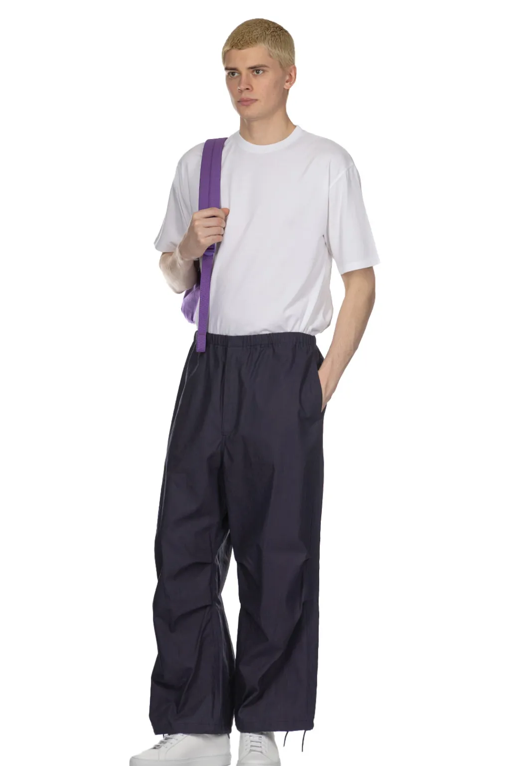 Sale YLEVE High-Density Cotton Broad M-51 Twill - Navy