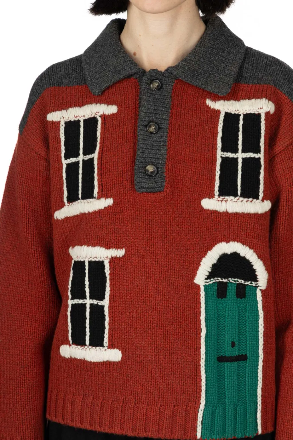 Best JW Anderson House Polo Jumper