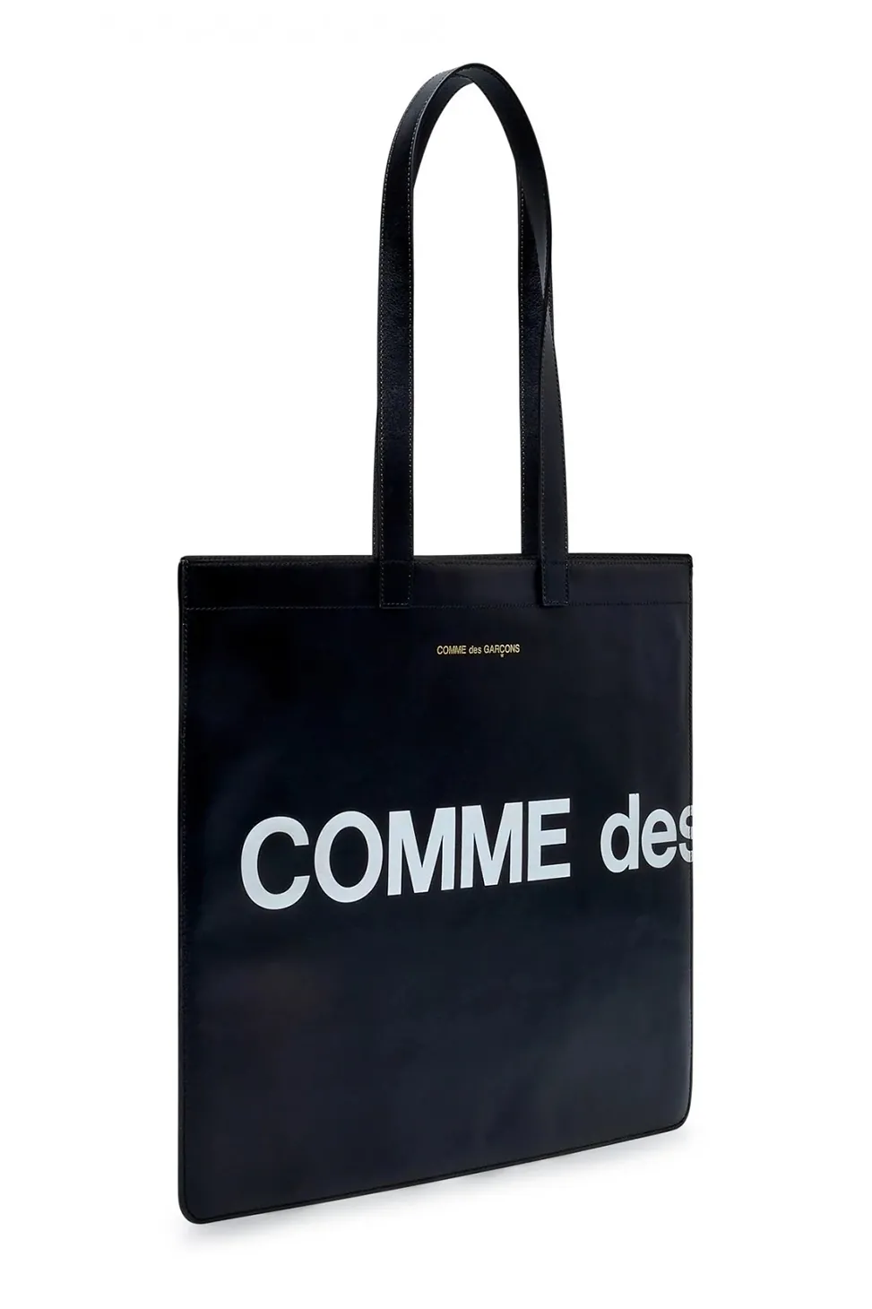 Best Comme Des Garcons Wallets Huge Logo Bag - Black