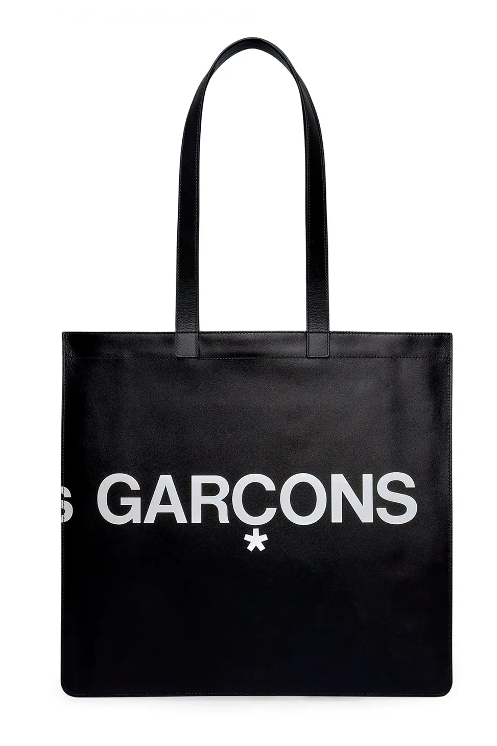 Best Comme Des Garcons Wallets Huge Logo Bag - Black