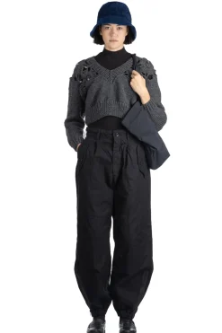 Hot Engineered Garments IAC Pant-Black Cotton Brushed HB