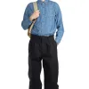 Fashion Engineered Garments IAC Pant-Black Cotton Brushed HB