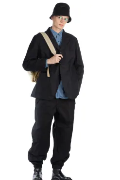 Fashion Engineered Garments IAC Pant-Black Cotton Brushed HB