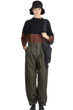 Hot Engineered Garments IAC Pant-Olive Cotton Brushed HB