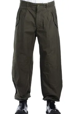 Fashion Engineered Garments IAC Pant-Olive Cotton Brushed HB