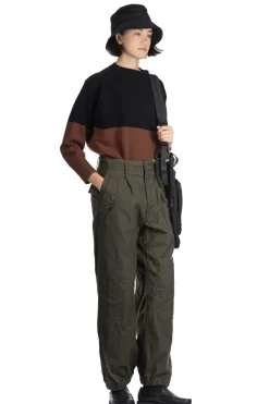 Hot Engineered Garments IAC Pant-Olive Cotton Brushed HB