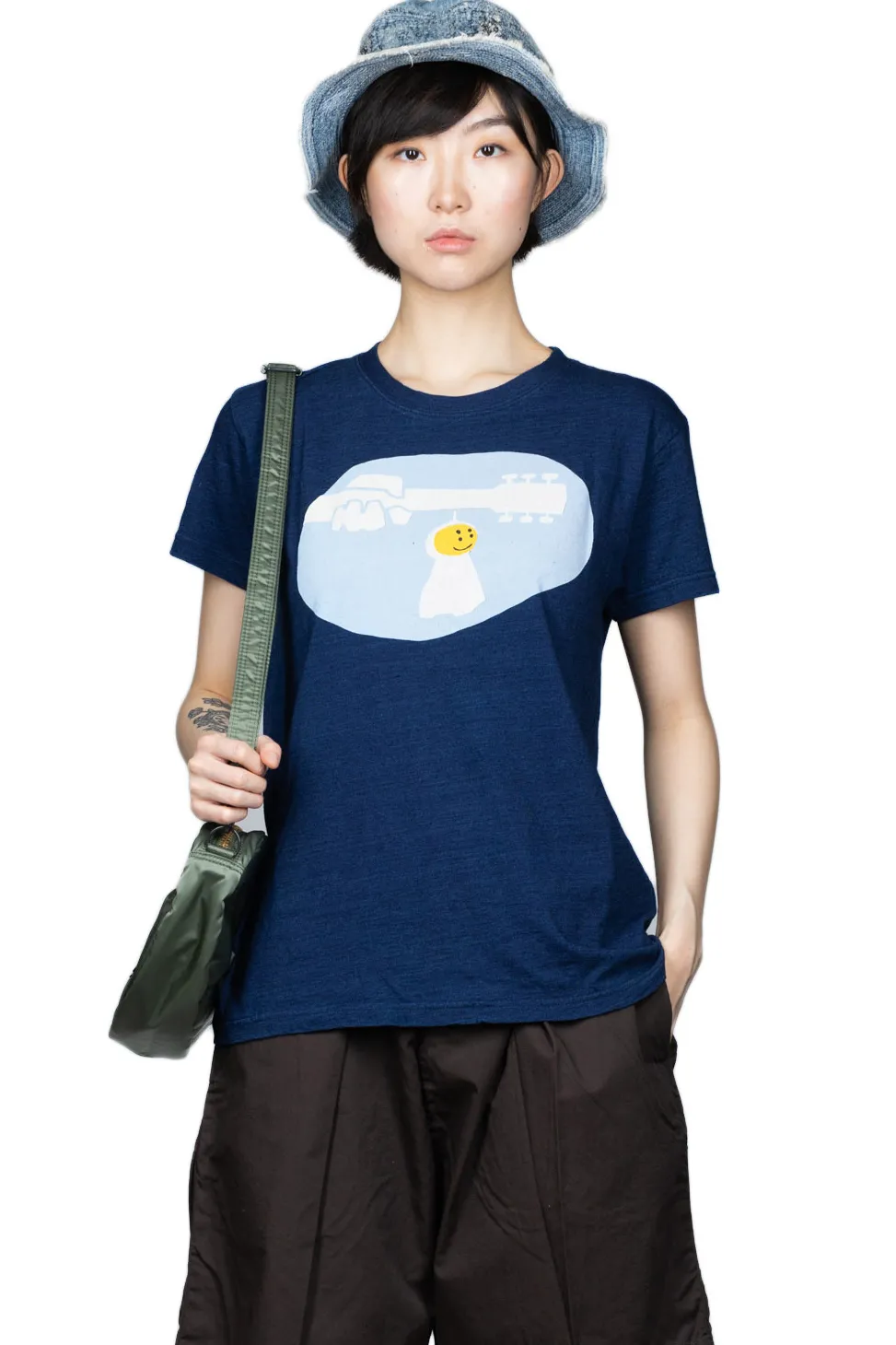Discount Kapital IDG Jersey Crew T (TERU-TERU WOODSTOCK)