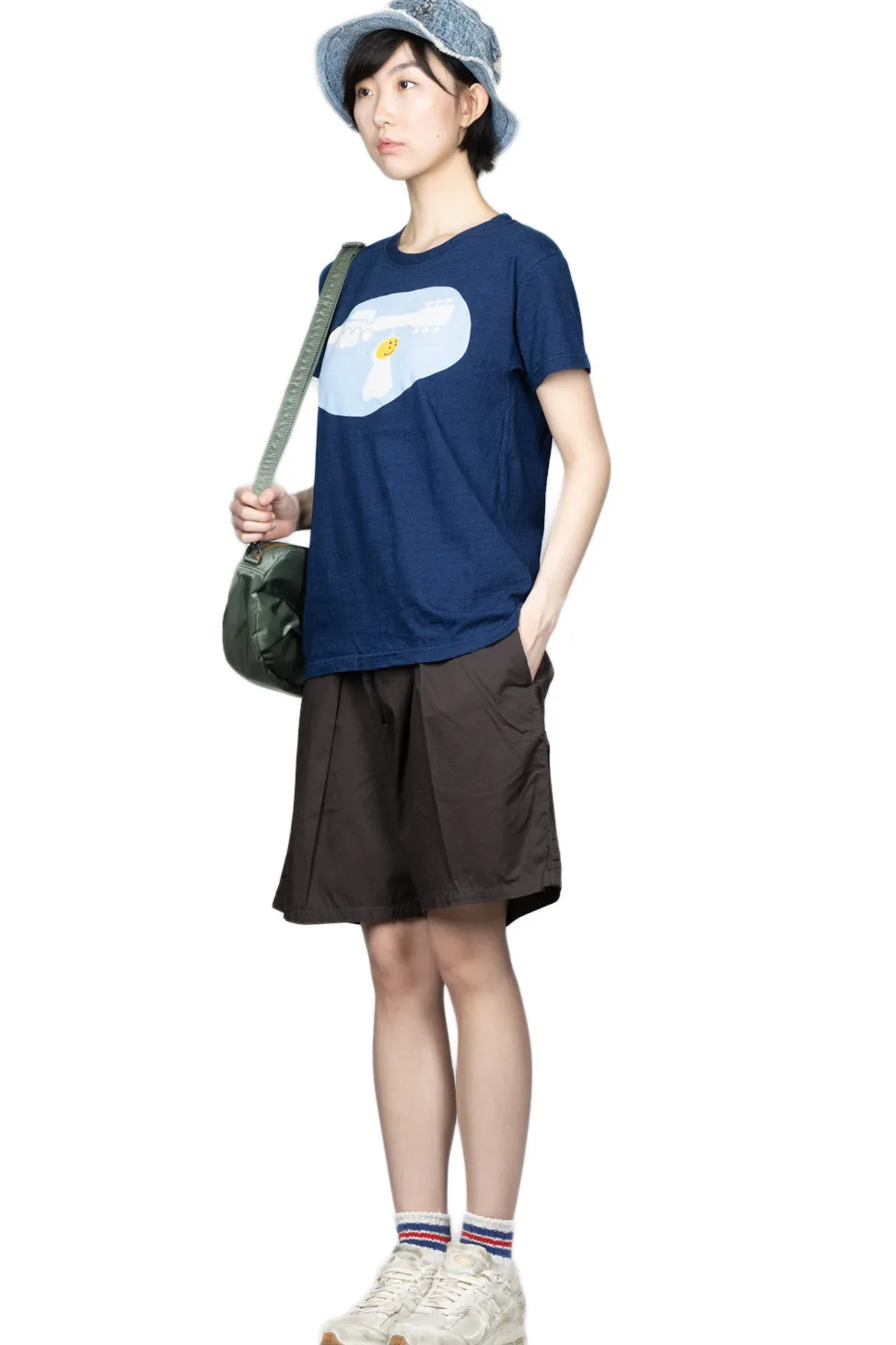 Discount Kapital IDG Jersey Crew T (TERU-TERU WOODSTOCK)