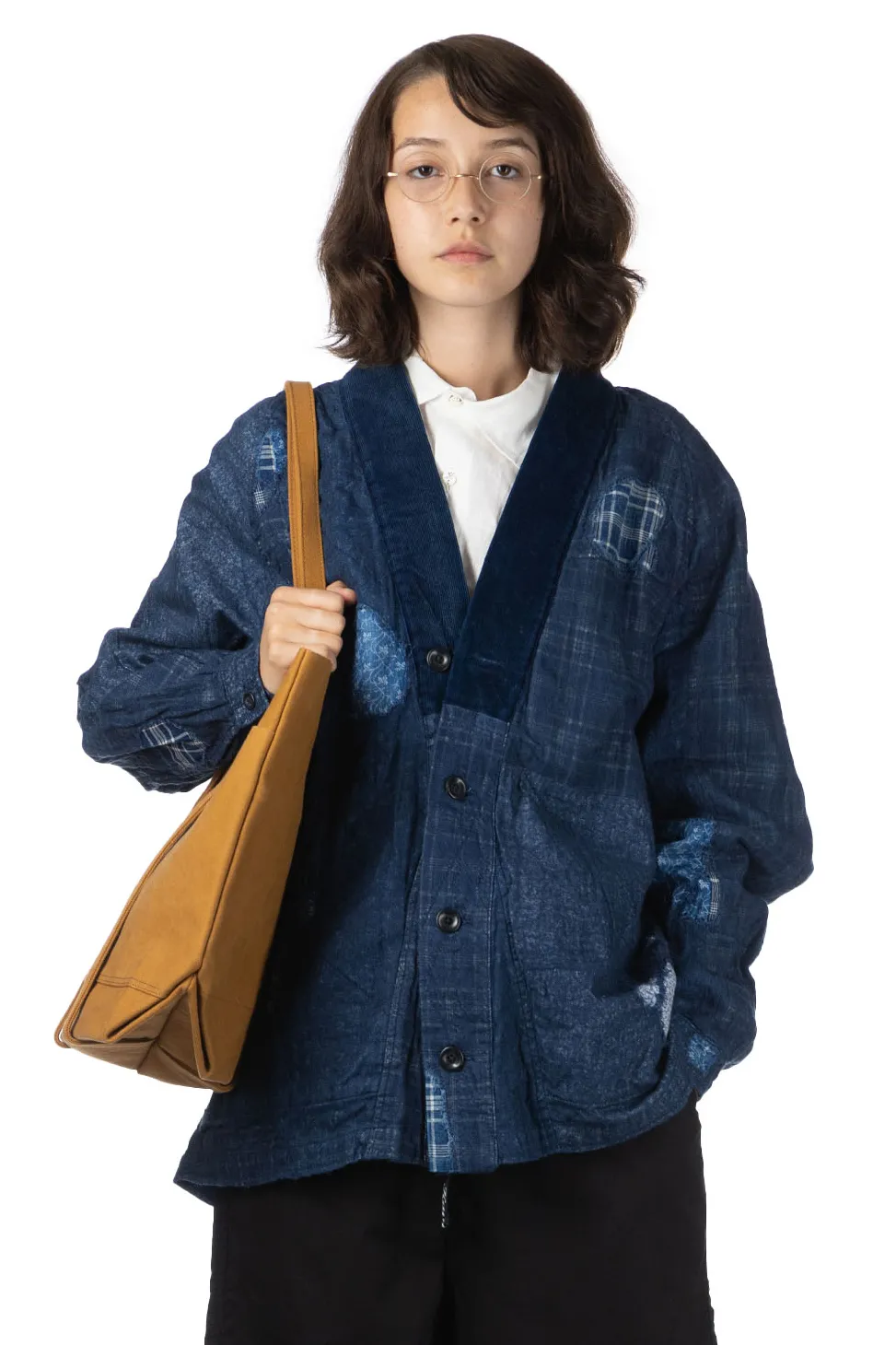 Hot Kapital IDG Patchwork BORA-DOT TIGER JUDDBHAN Shirt