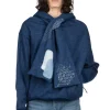 Fashion Kapital IDG SWT Knit BORA KESA Parka - Indigo
