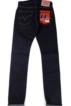 New Iron Heart IH-555S-142 14oz Super Slim Straight Cut