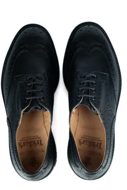Online Tricker's Ilkley - Black Scotch Grain